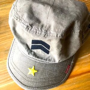 NWOT Kurtz Army Green Hat - military themed